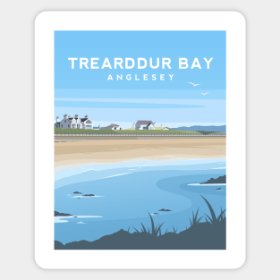 Trearddur Bay - Anglesey, North Wales Sticker